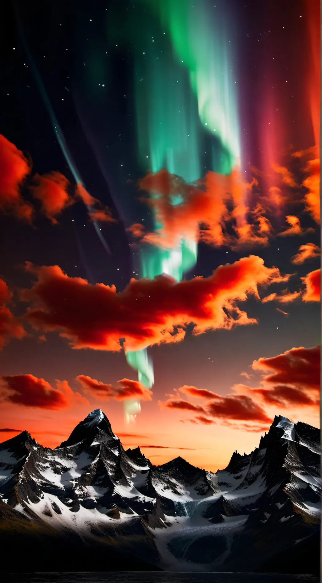 ai character: the Aurora  background