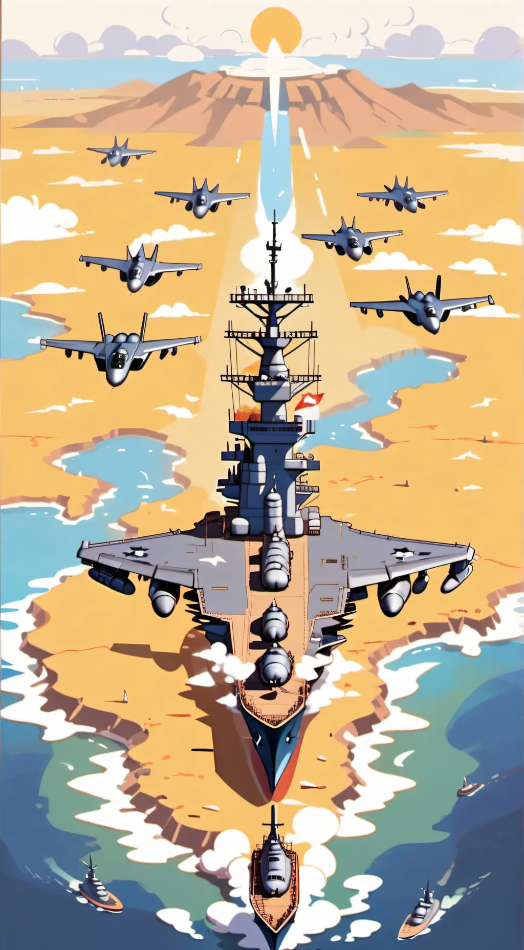 ai character: mha war background