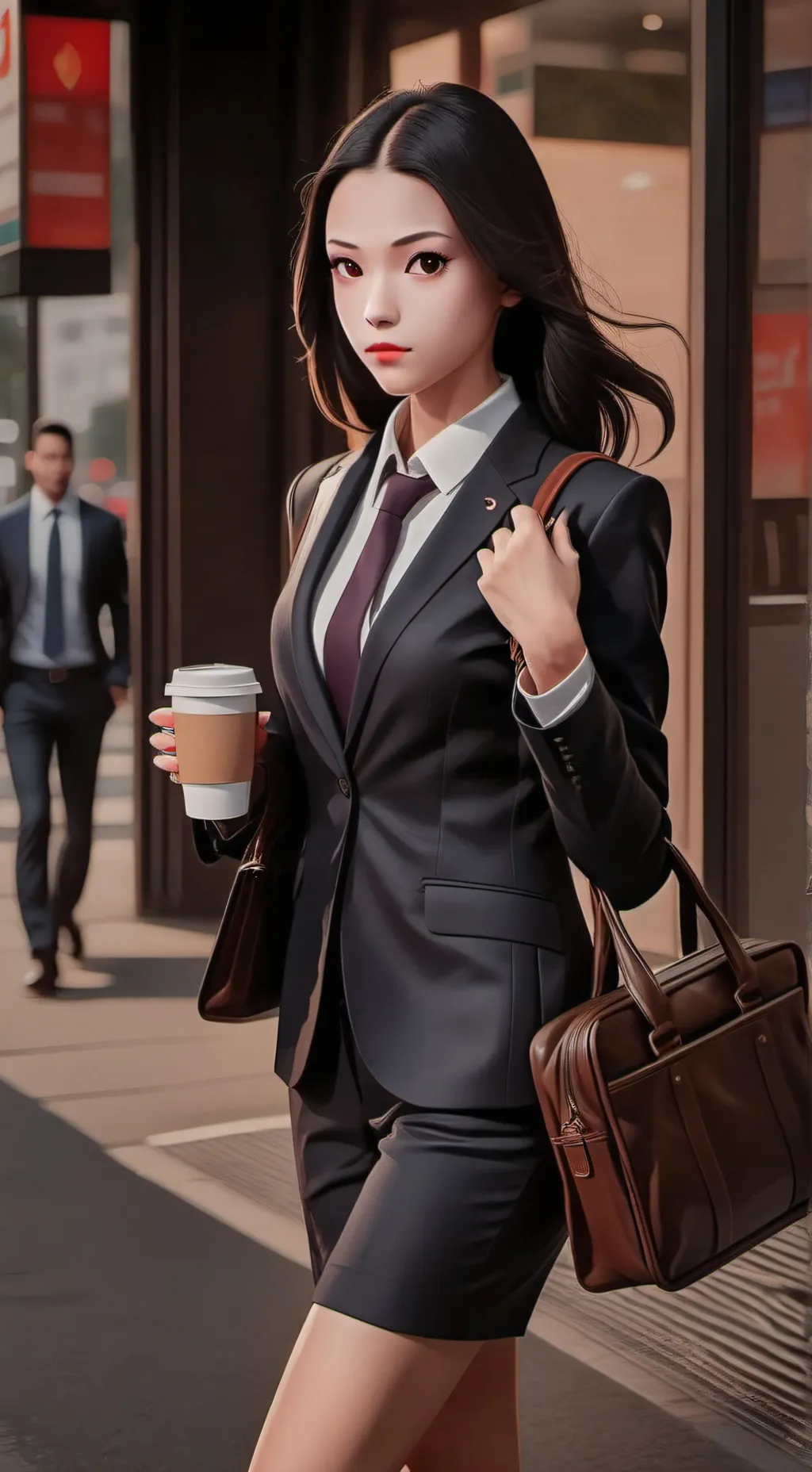 ai character: adela background