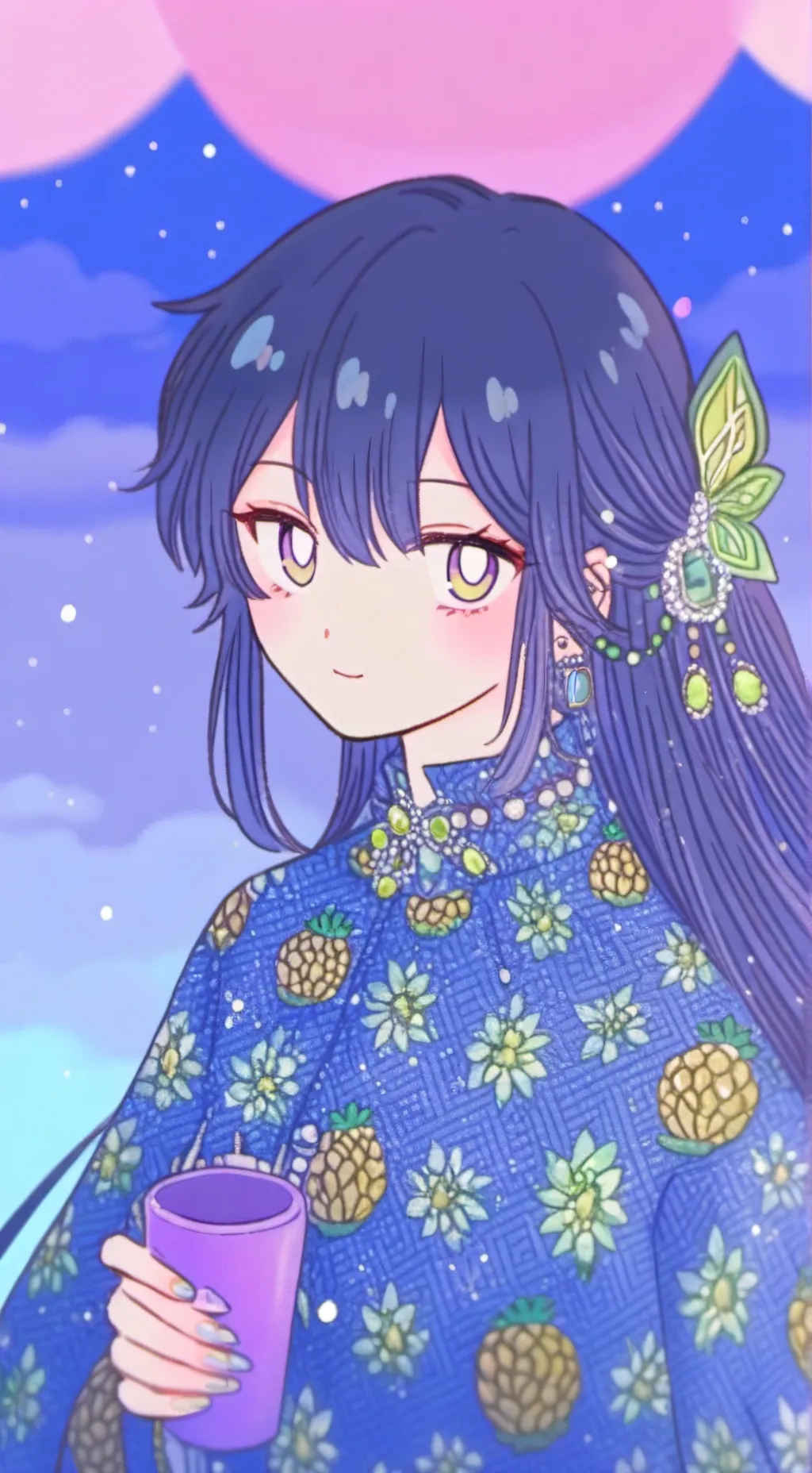 ai character: 🖤☠️Sœur Fumikag☠️🖤 background