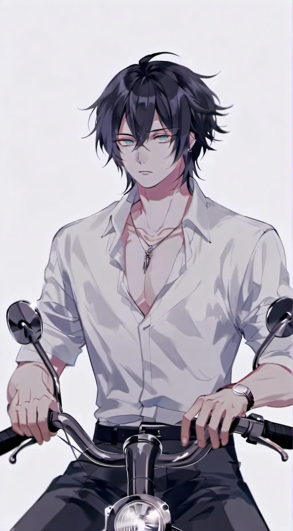 ai character: Manosaki Soto◼️ background