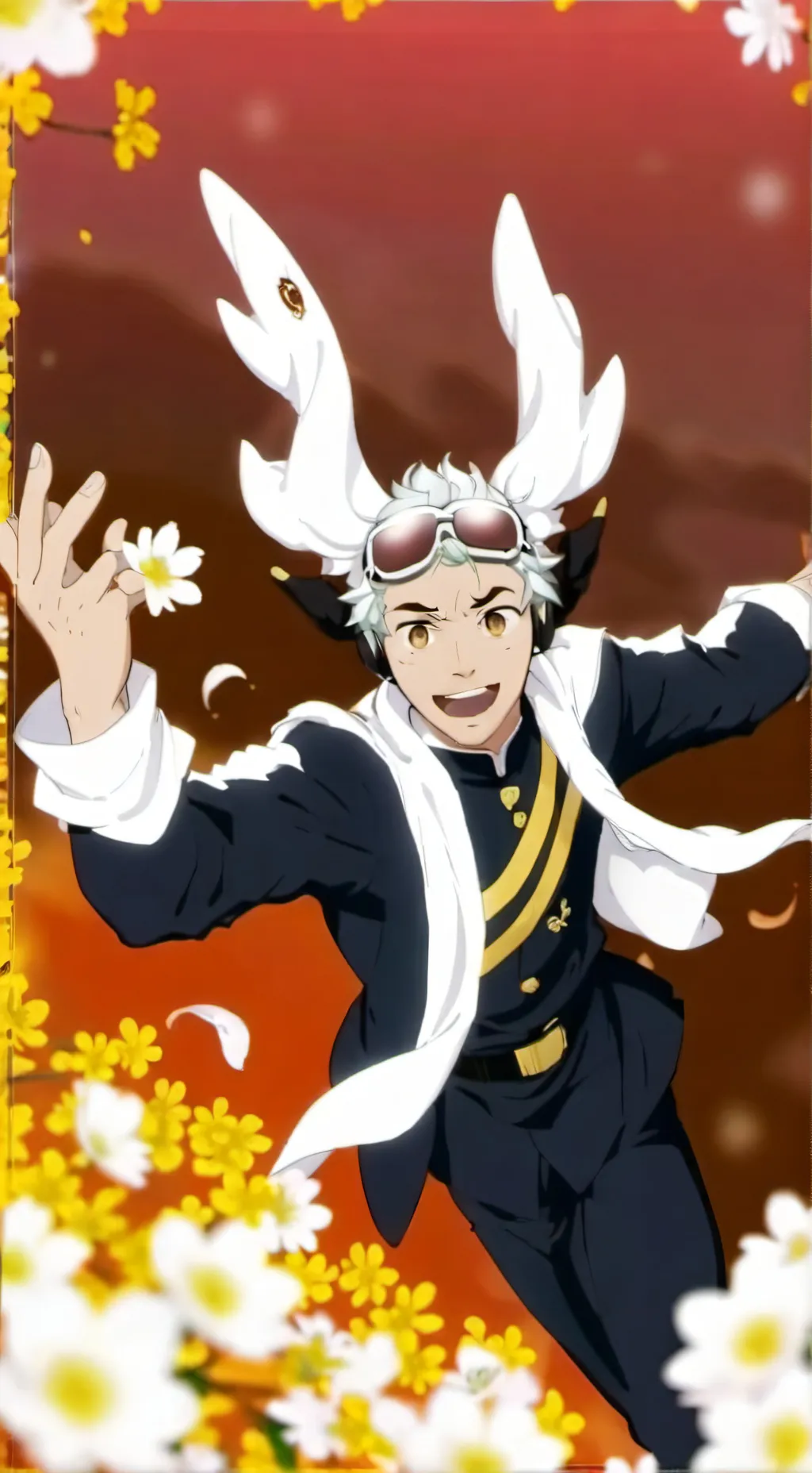 ai character: jjk scary movie  background