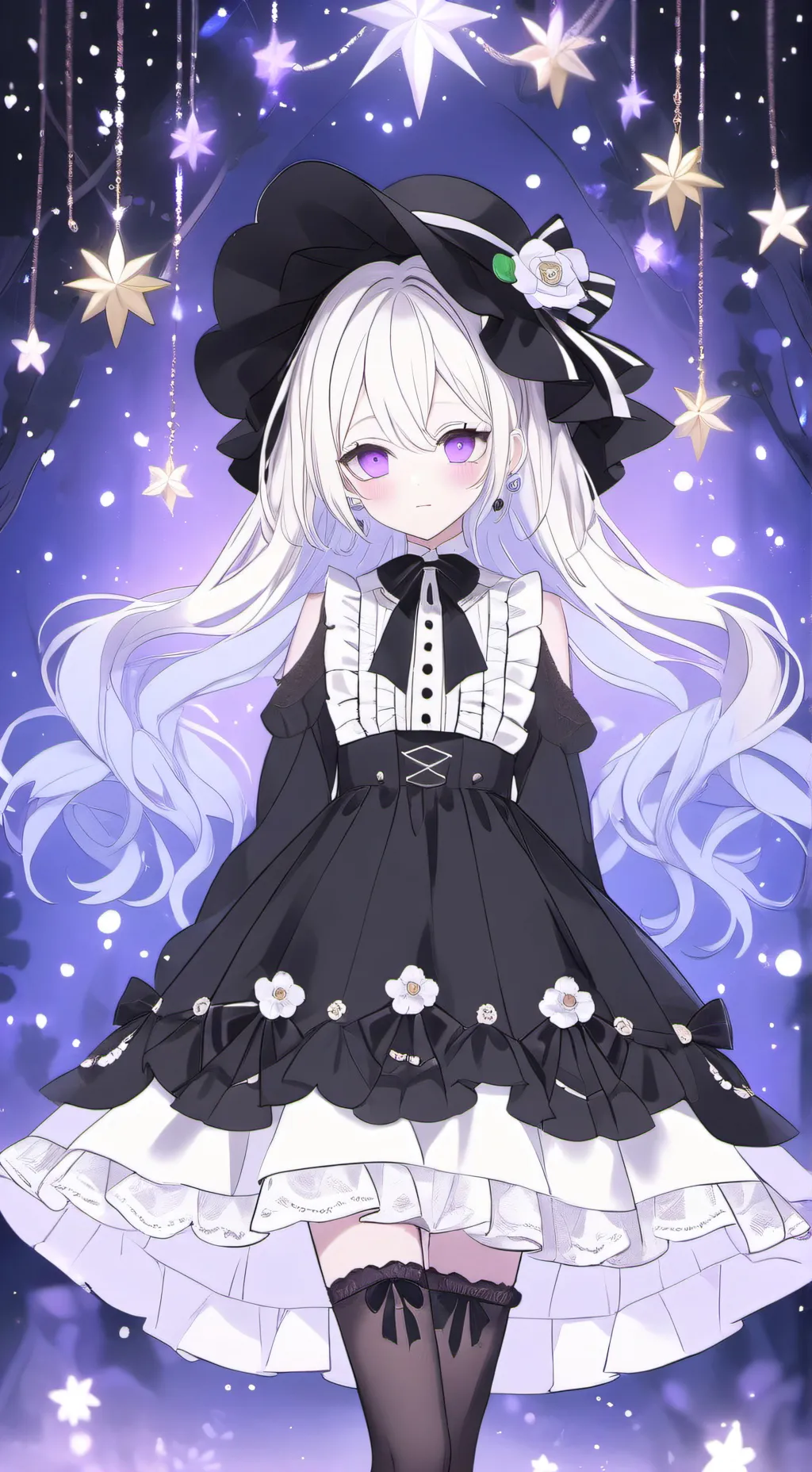 ai character: blanck  background