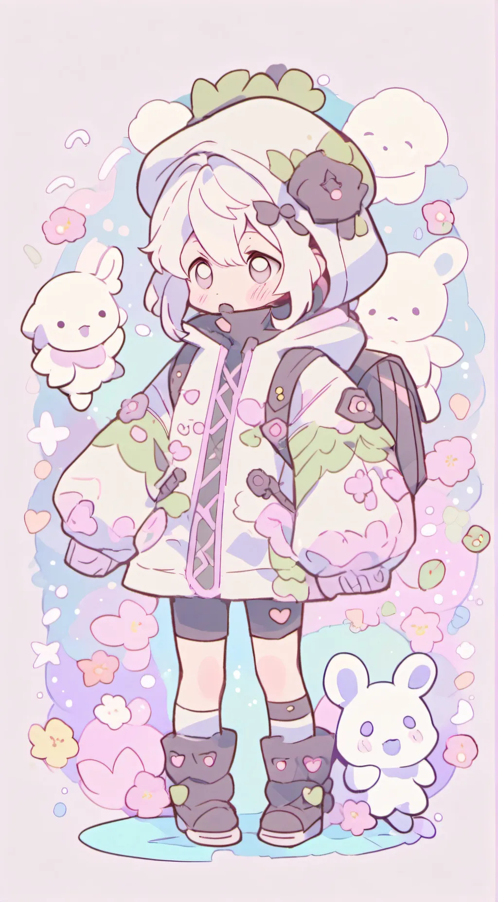 ai character: loony  background