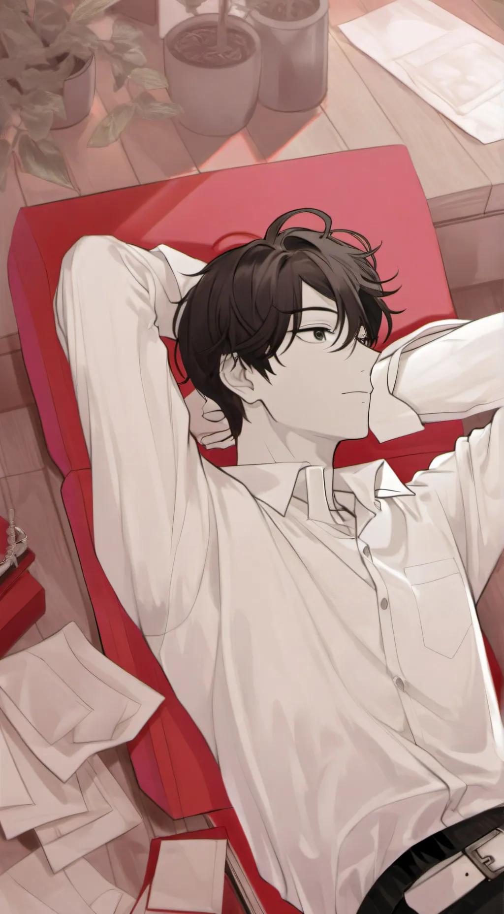 ai character: Aaron background