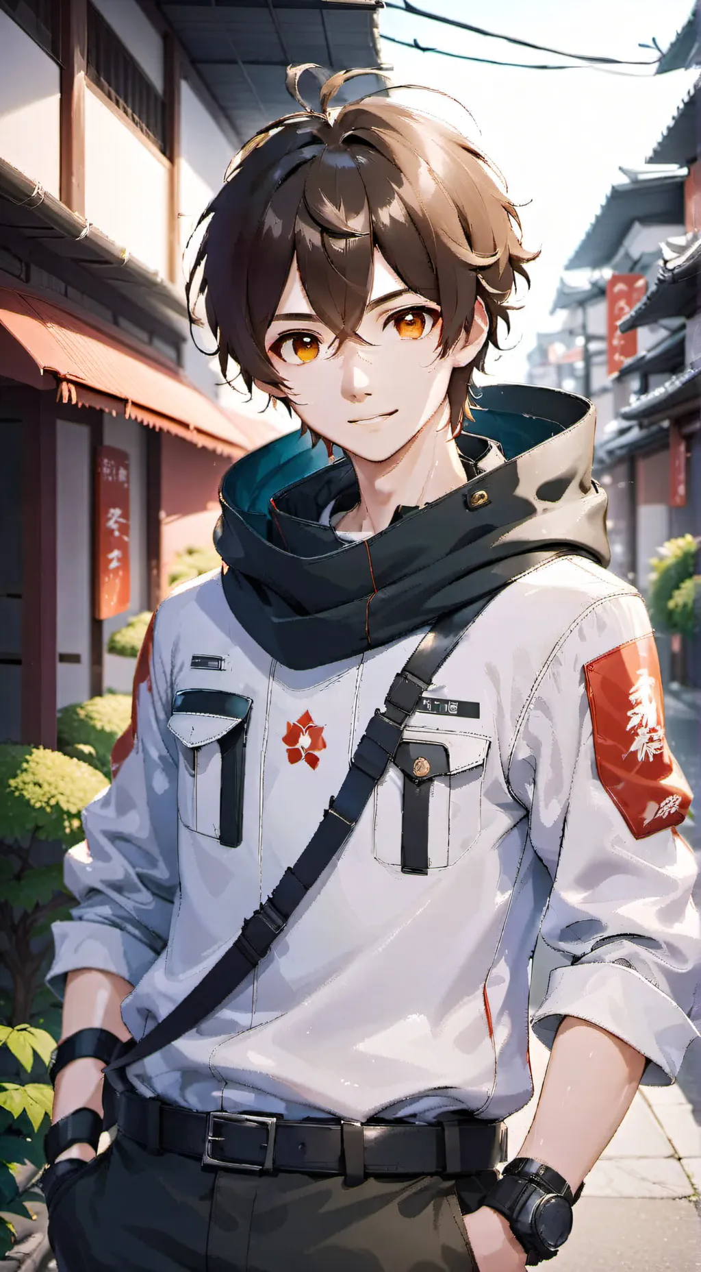 ai character: Akito Tsukumo background