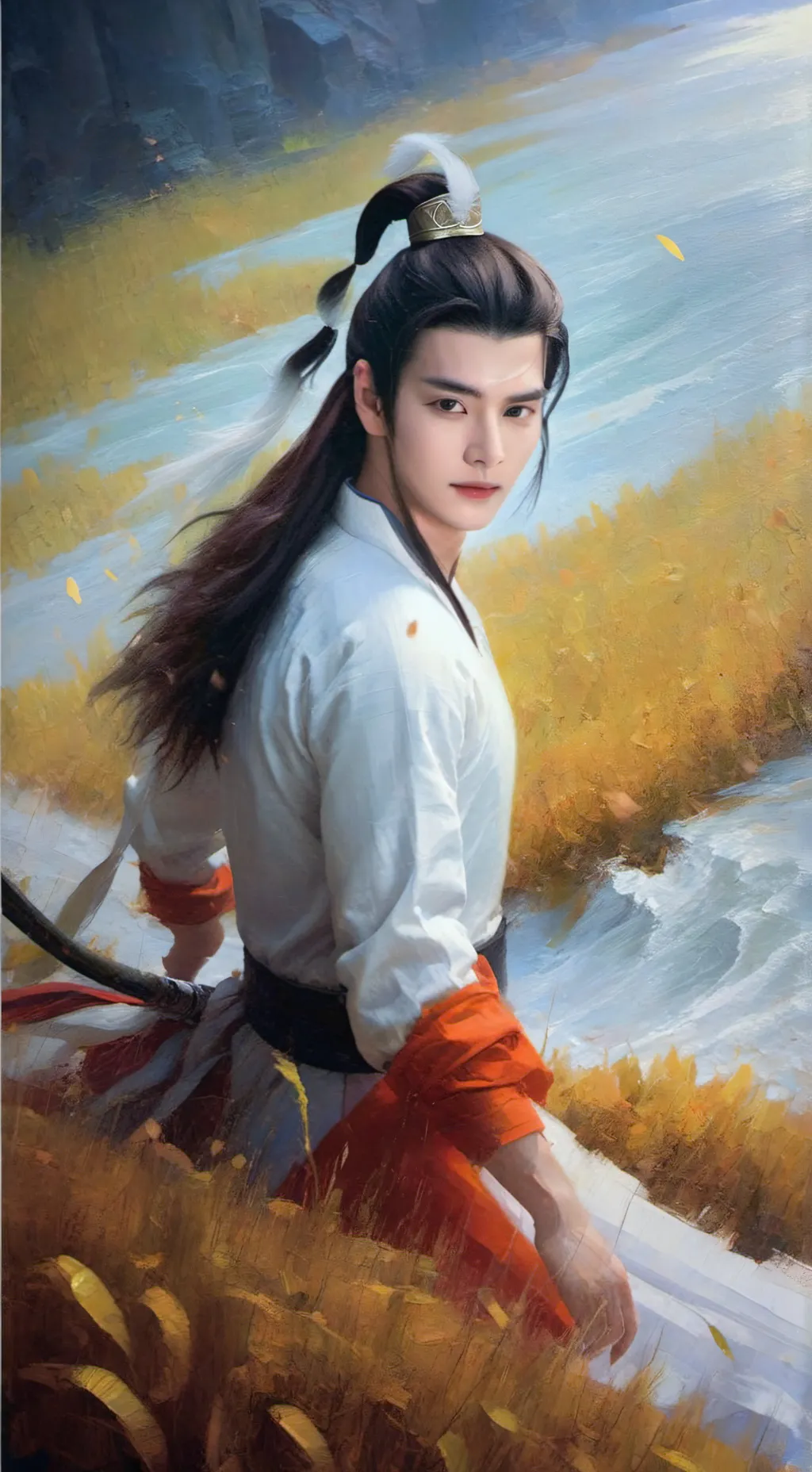 ai character: Xue Jing Kong  background