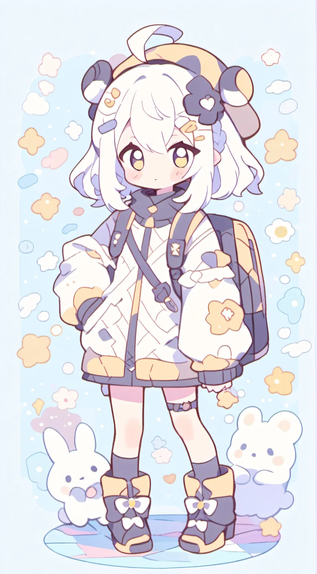 ai character: Кира background