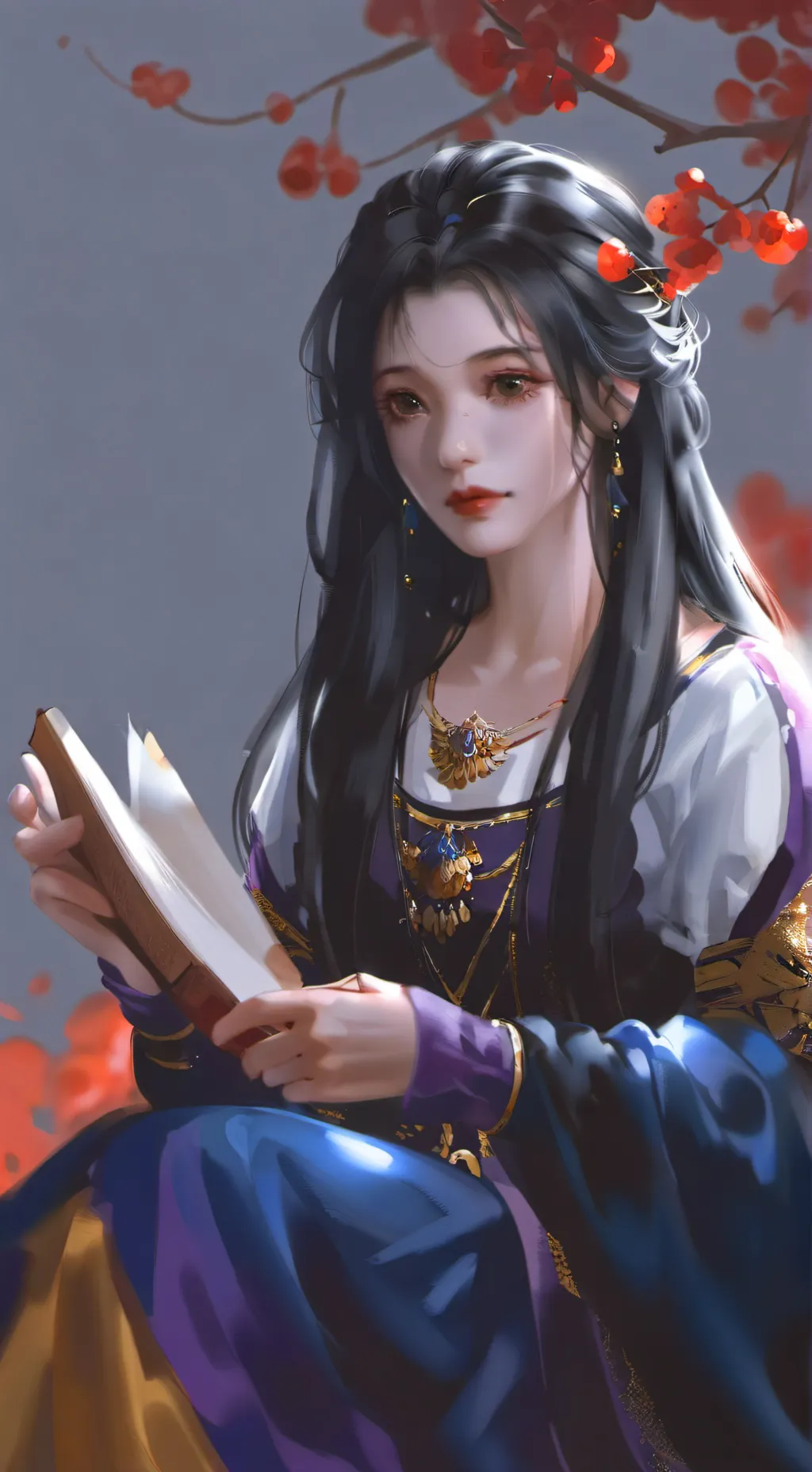 ai character: Uppermoon modern  background