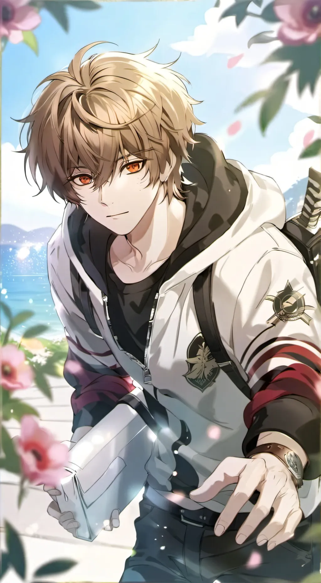 ai character: henry  background