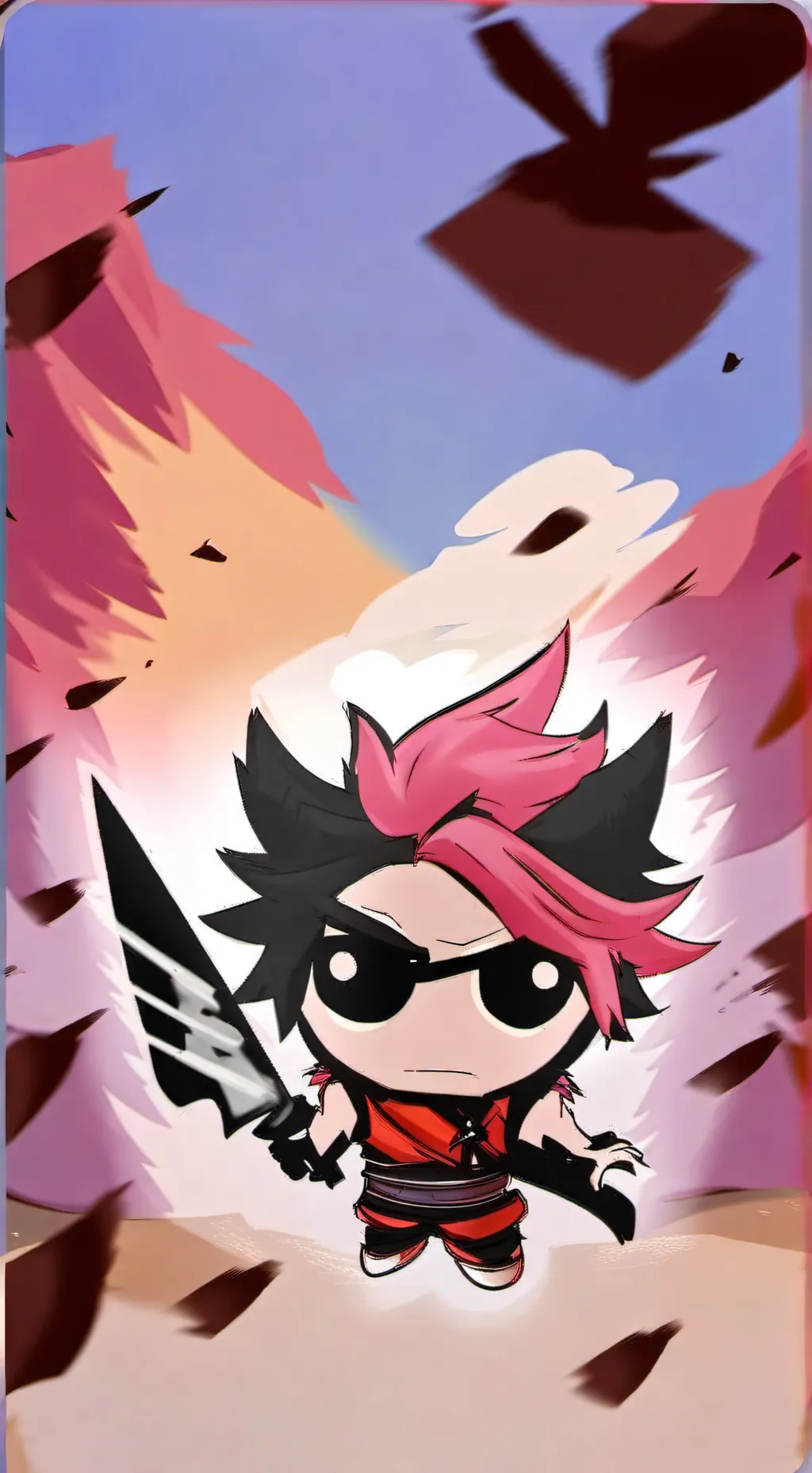 ai character: Jstn MM2 background