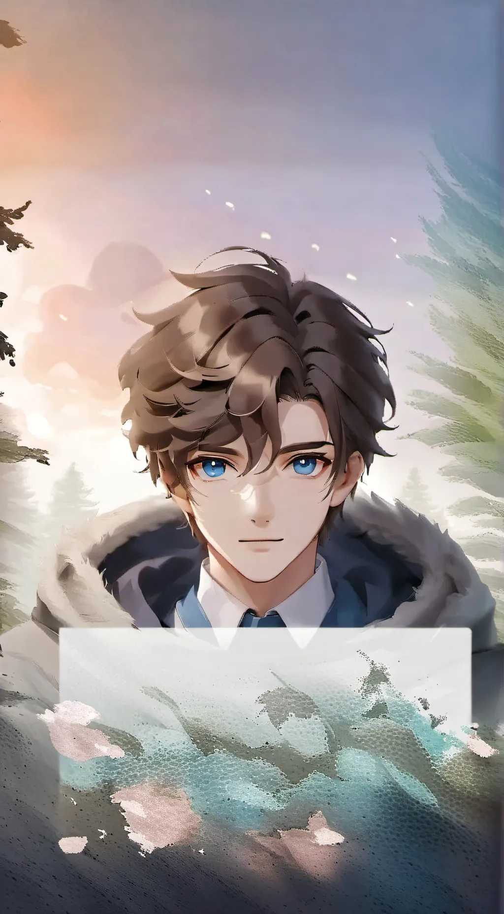 ai character: Mark Williamson  background