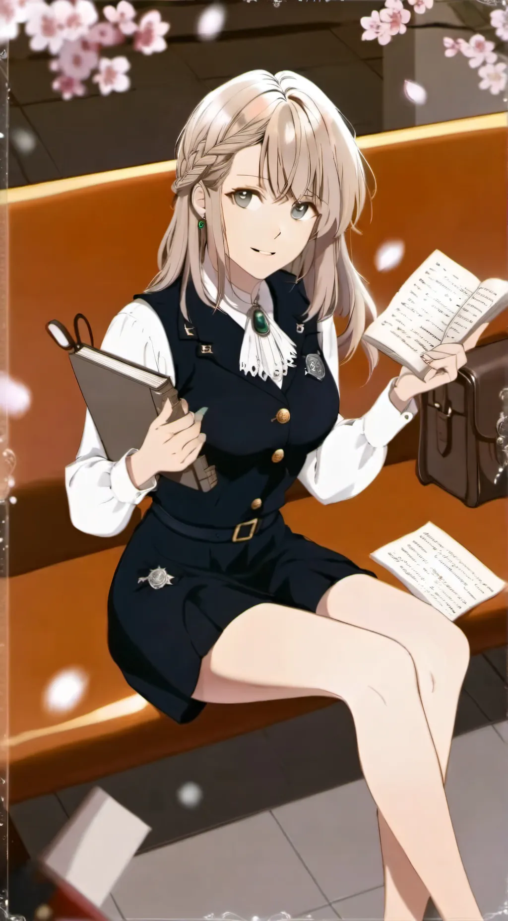 ai character: “El Amor” background