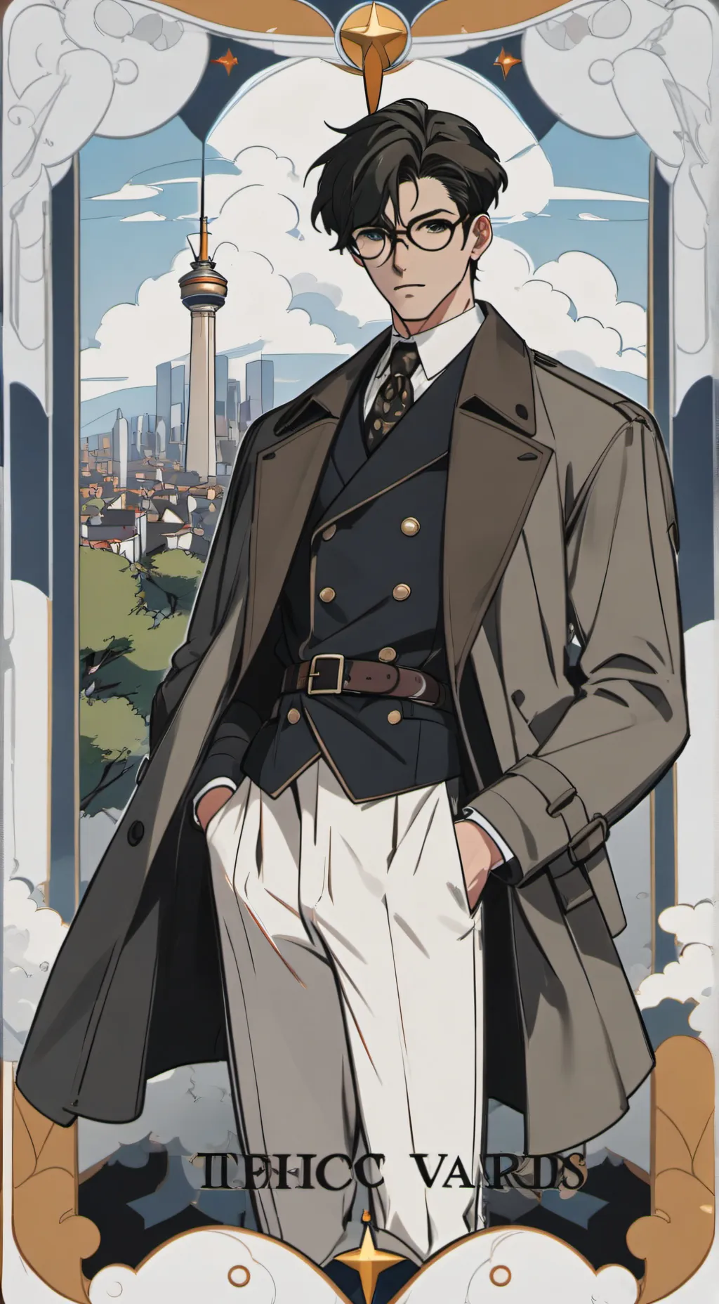 ai character: JoJo's! part 3 background