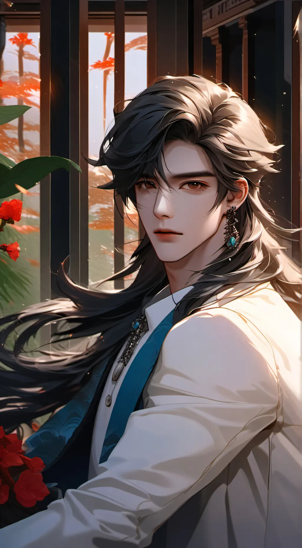 ai character: damin background