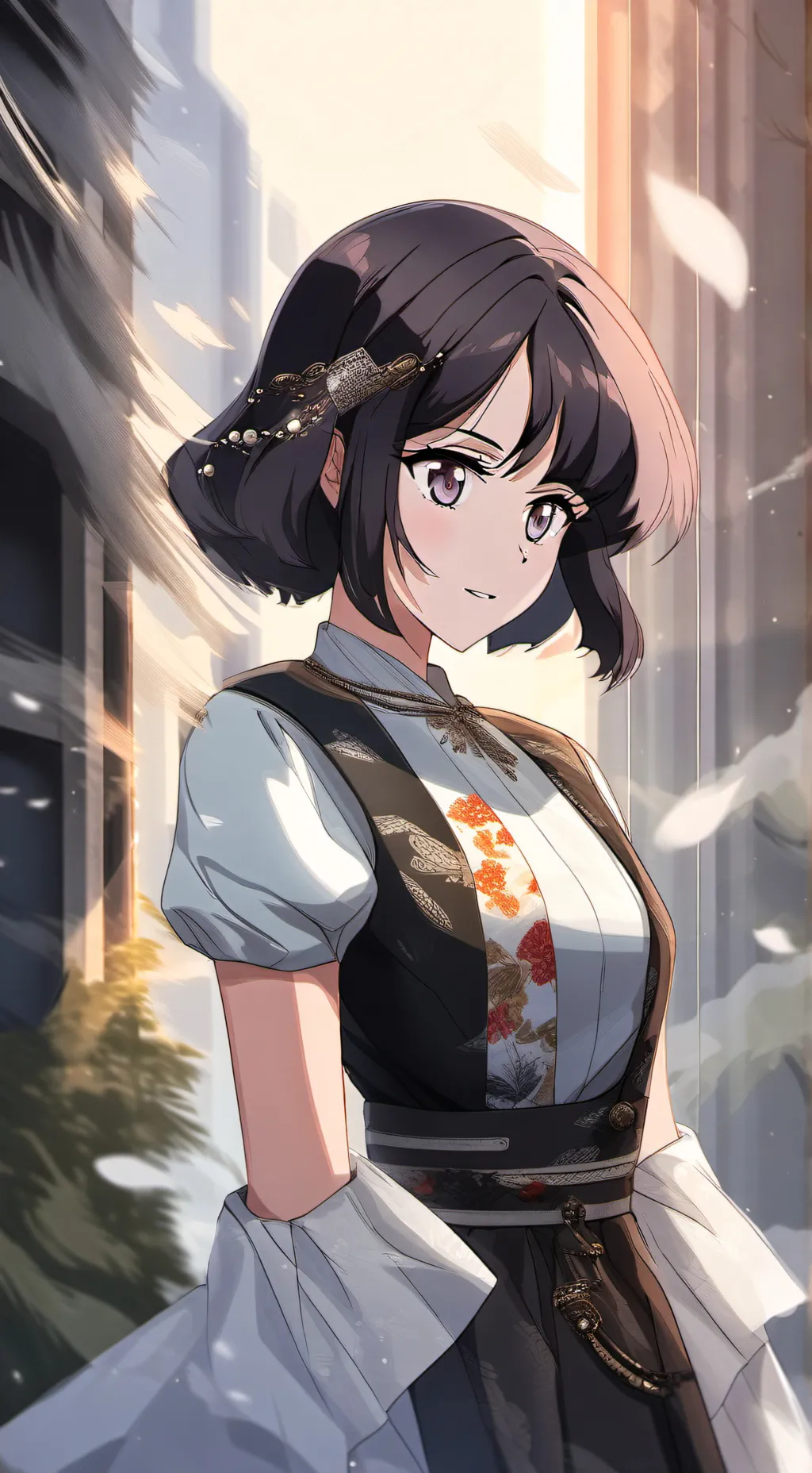 ai character: аня background