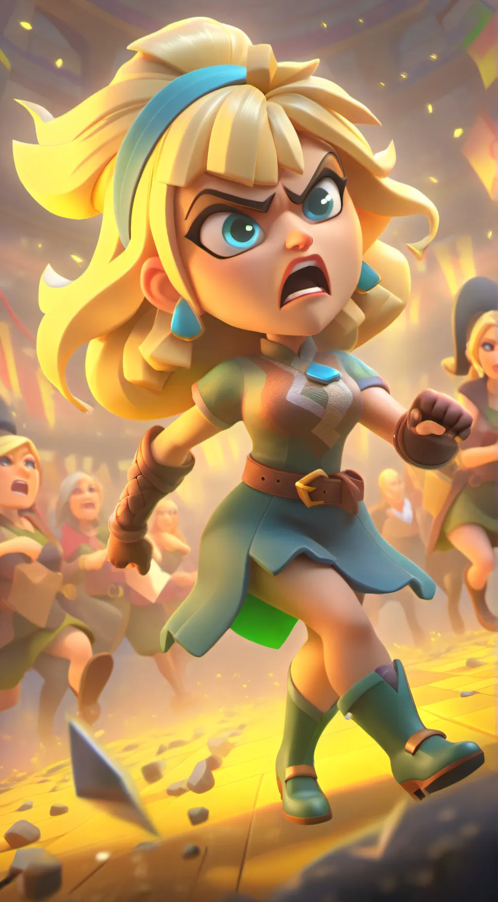 ai character: Karen(OH NO) background