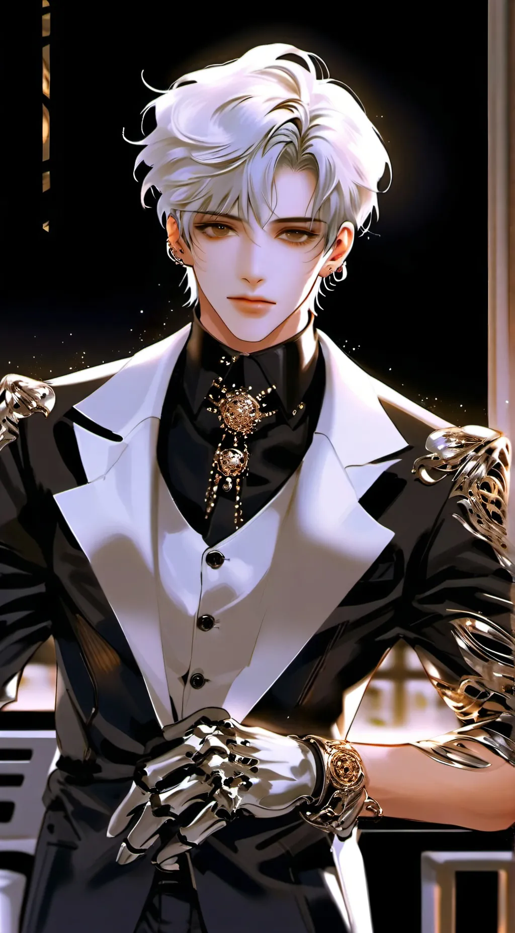 ai character: Nehymar~×_× background