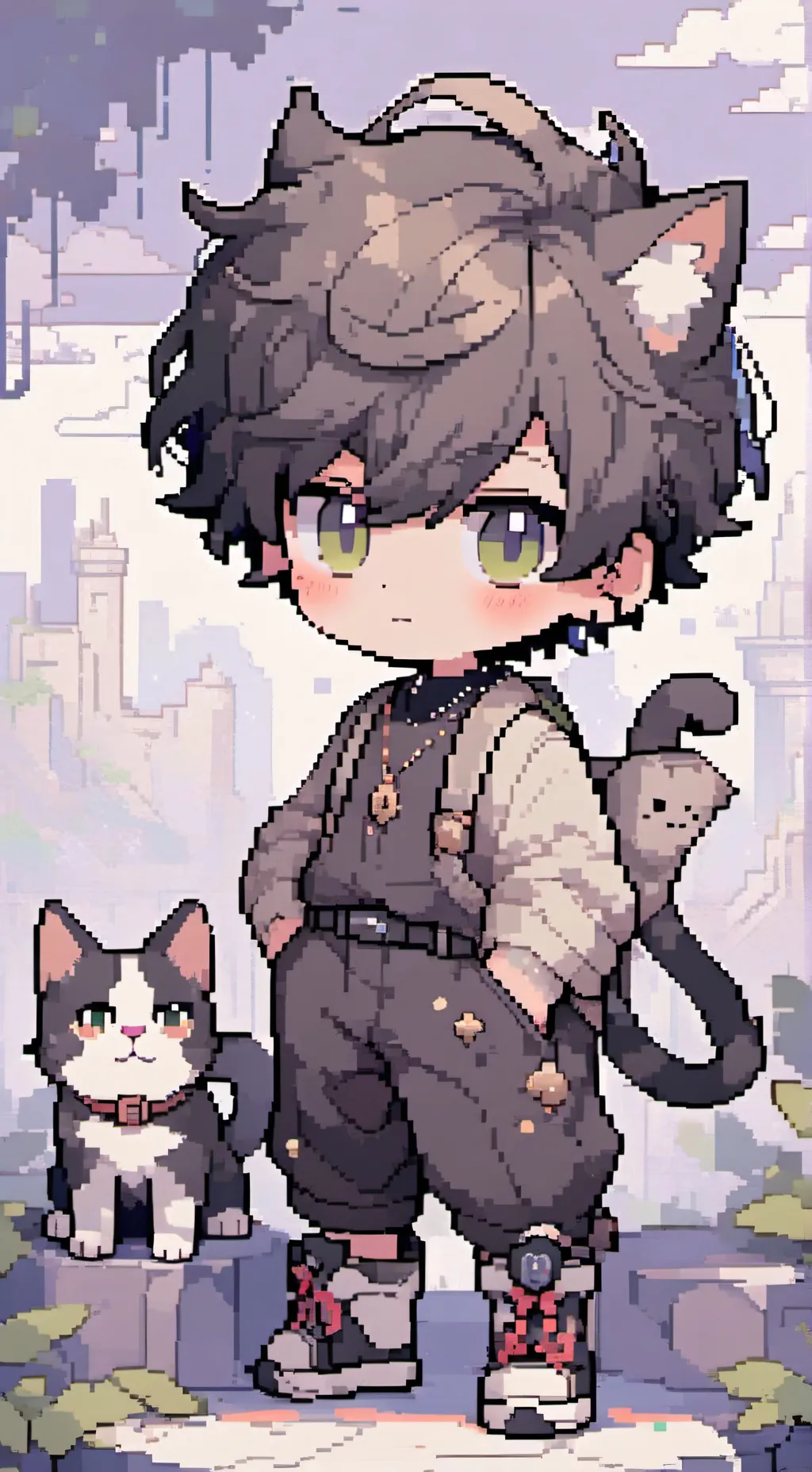 ai character: Oscar  background