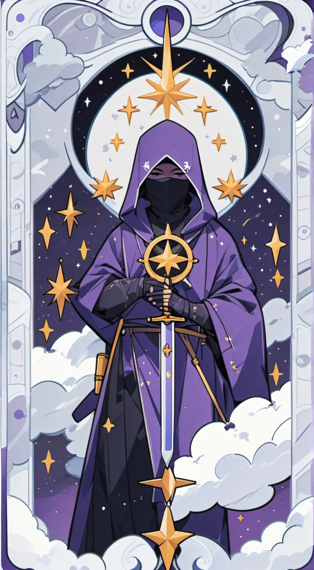 ai character: lumbrera de noche background