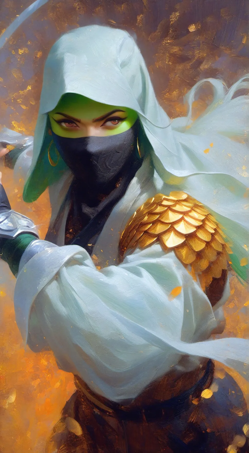 ai character: malverie background