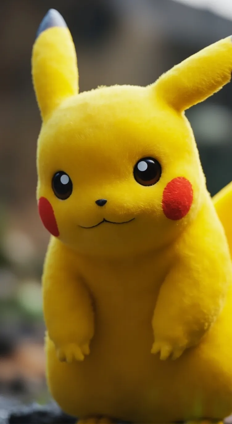 ai character: Pikachu background