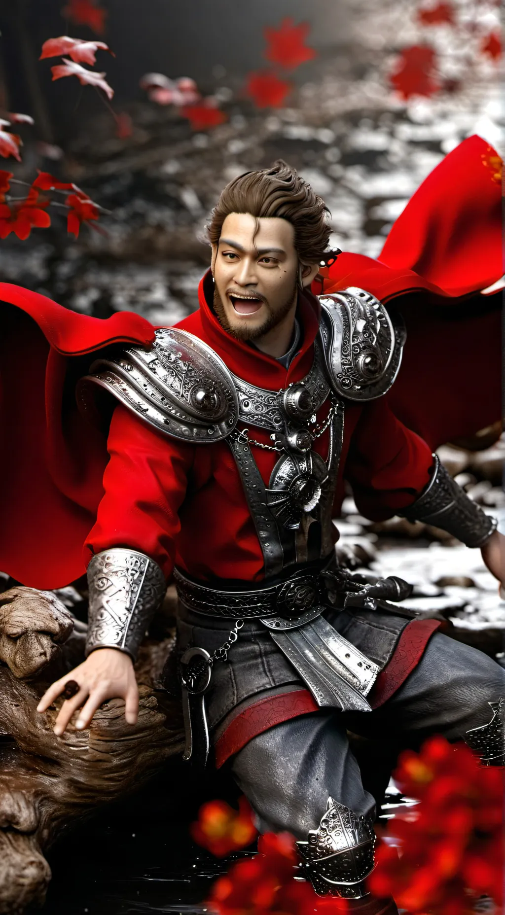 ai character: shrek kidnapping  background