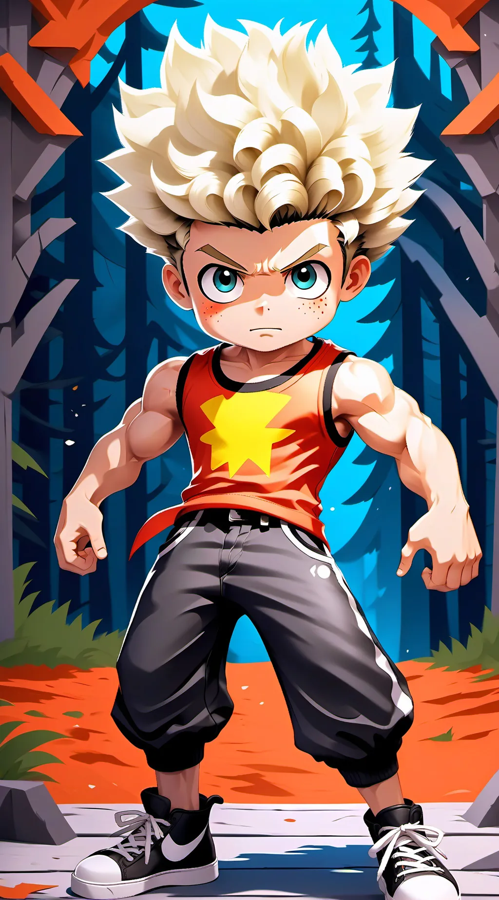 ai character: Ezekiel Darren  background