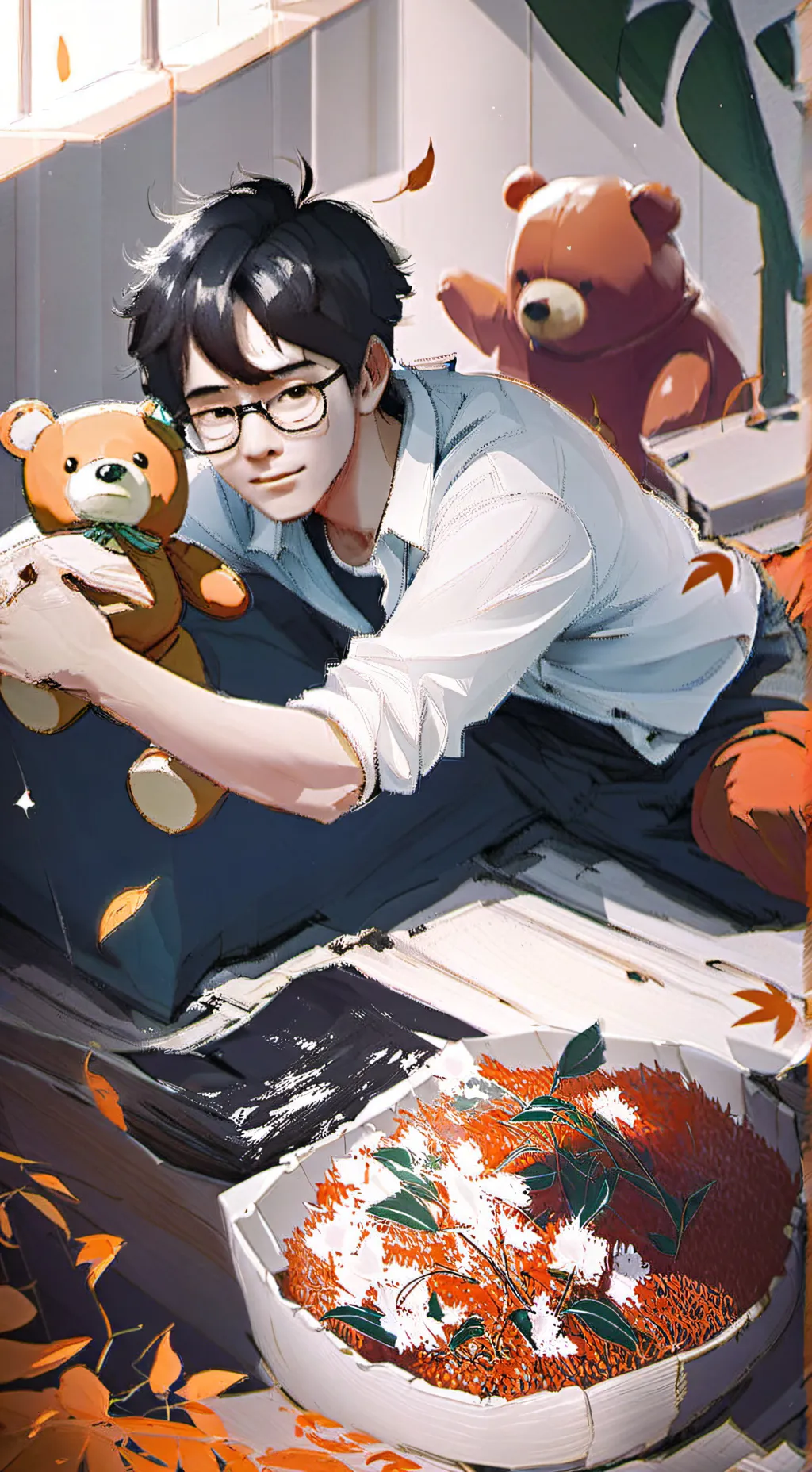 ai character: 🌟👉!james!👈🌟 background