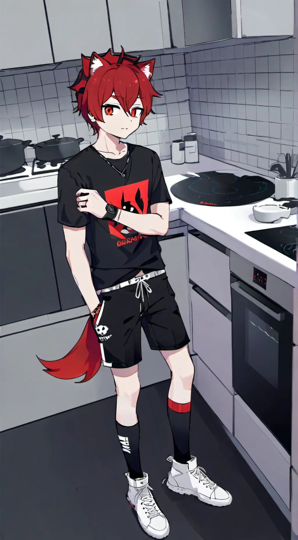 ai character: Mark background