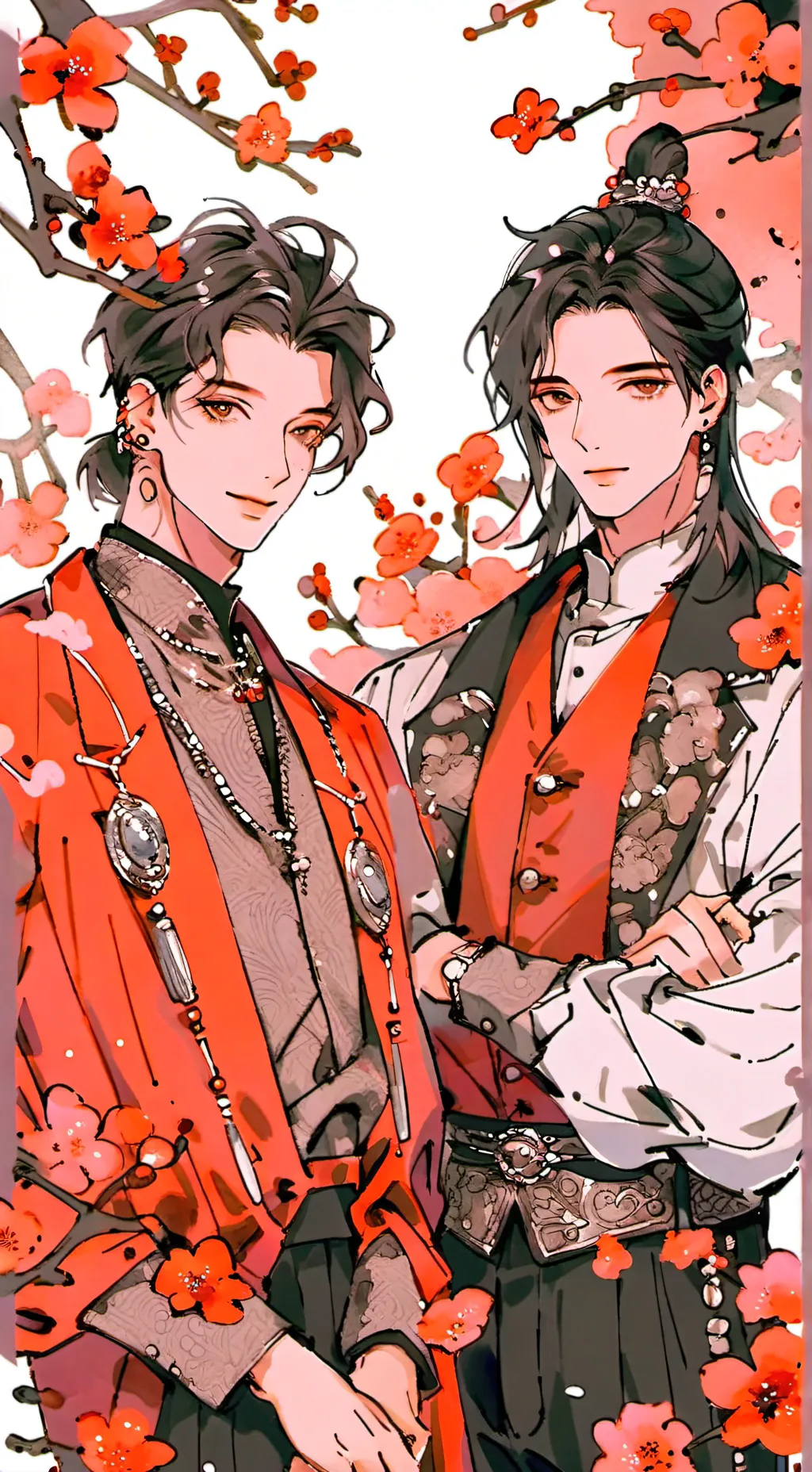 ai character: Elijah and Elias  background