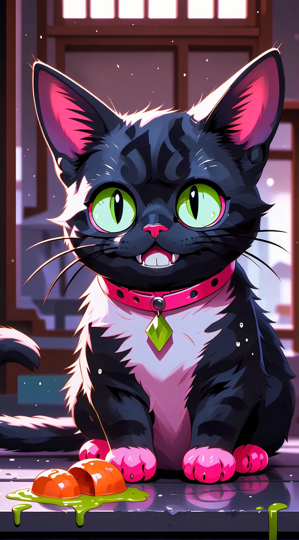 ai character: DUMBASS background