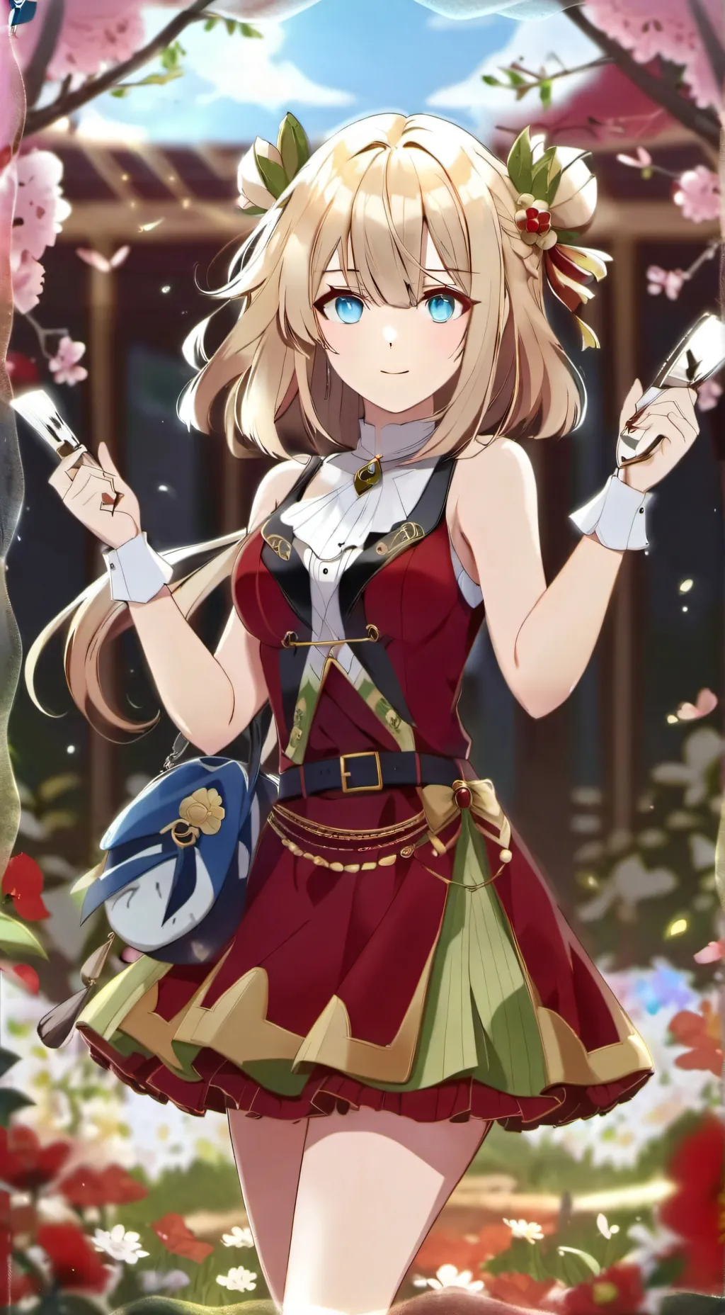 ai character: Izzy background