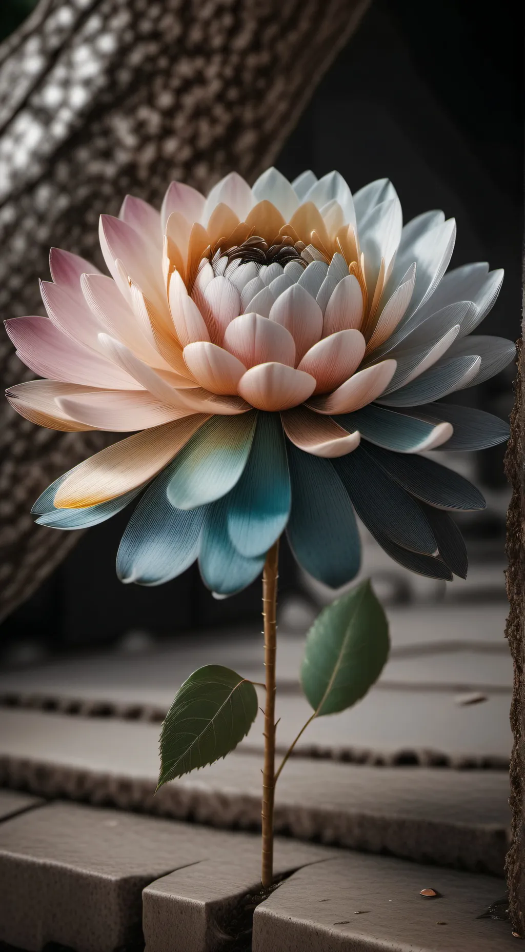 ai character: Dw kisses background