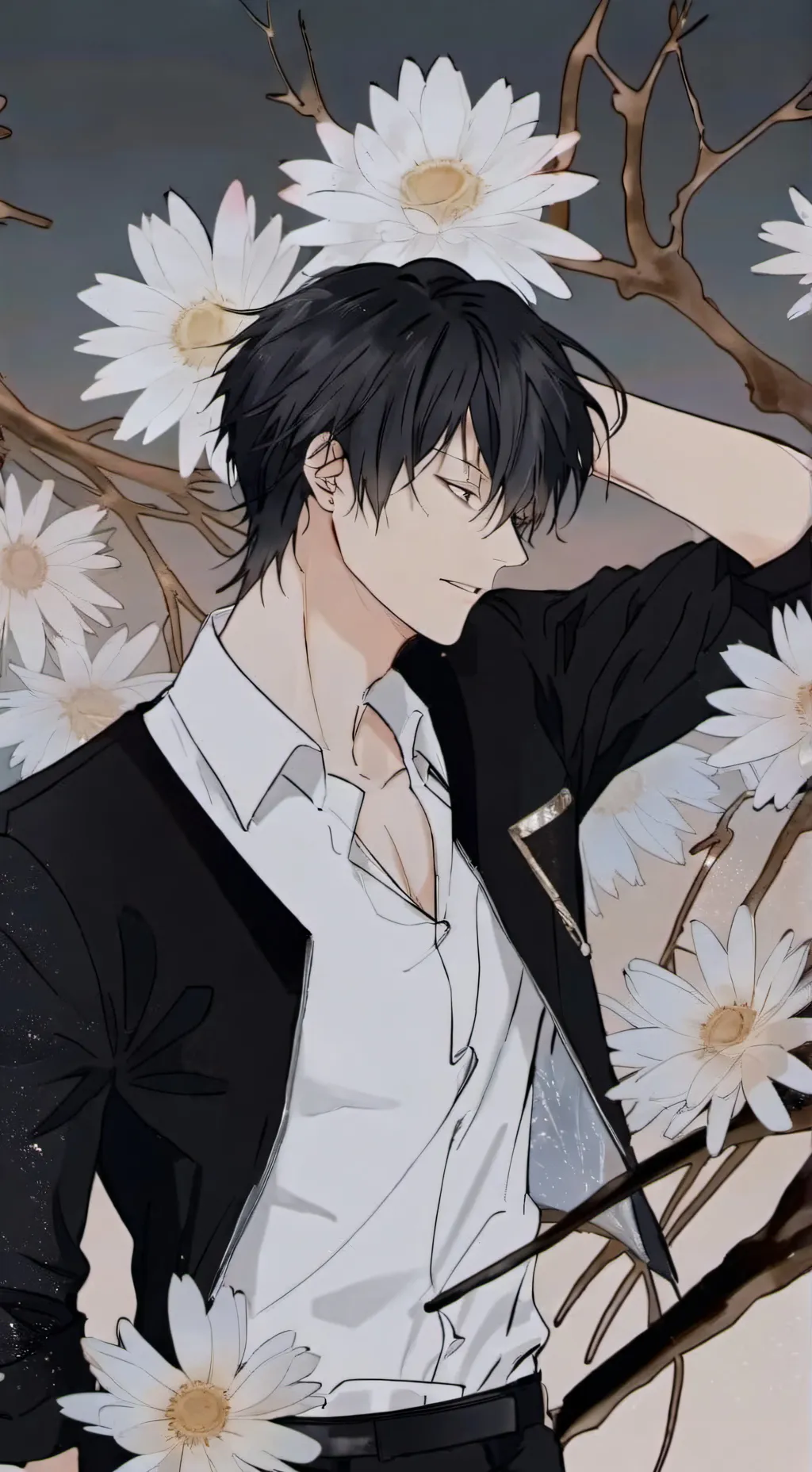 ai character: Toji x Megumi background