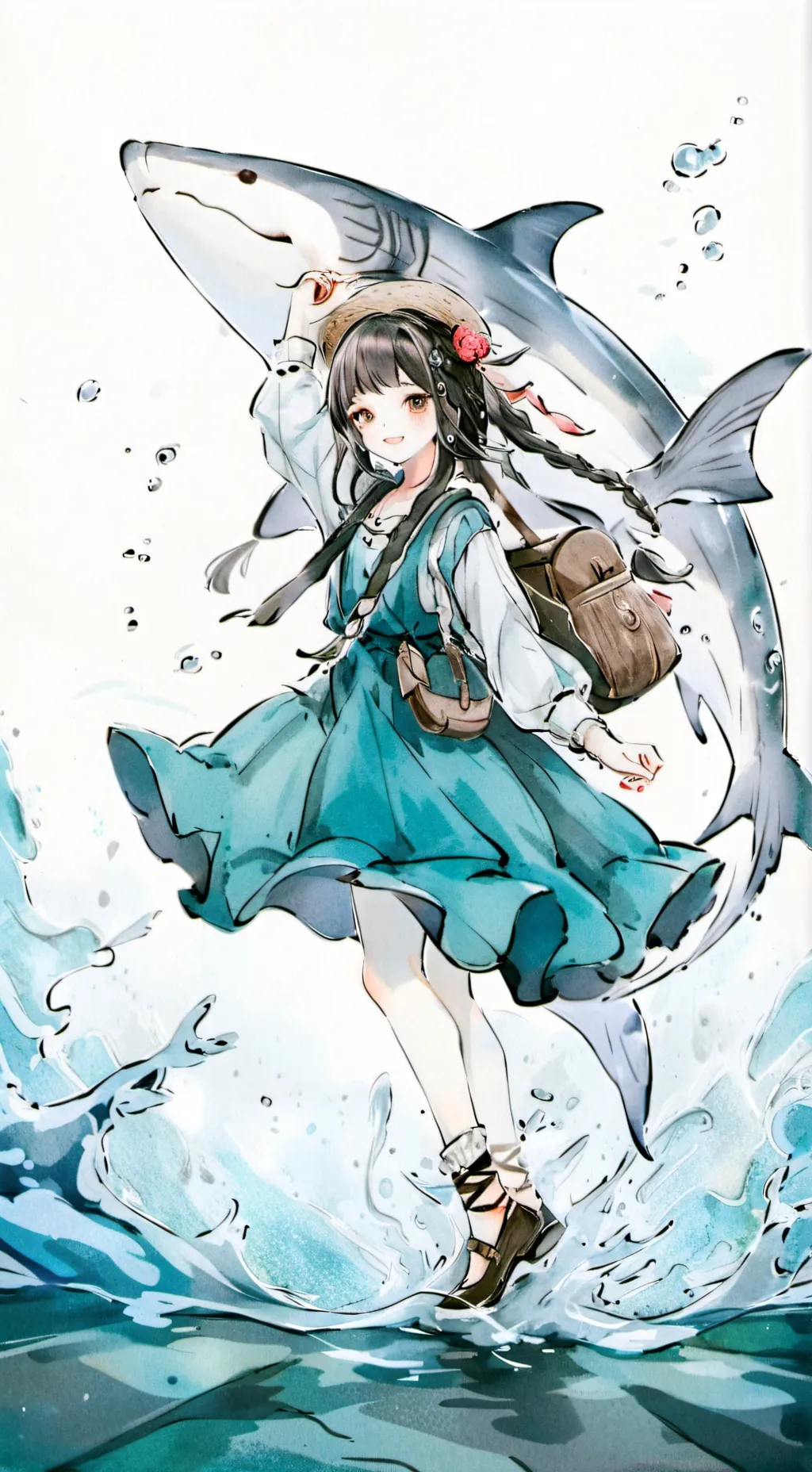 ai character: Kiky background