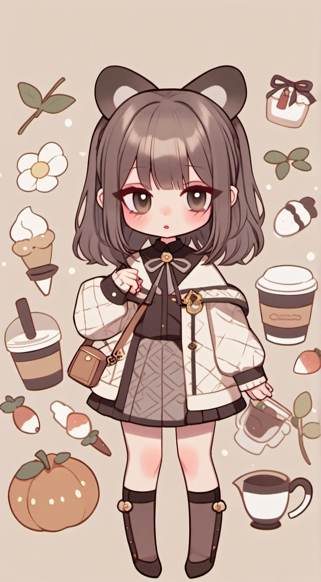 ai character: Mha x ohhc background