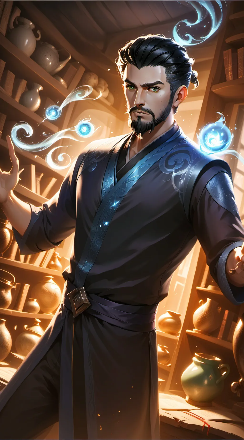 ai character: Magus background