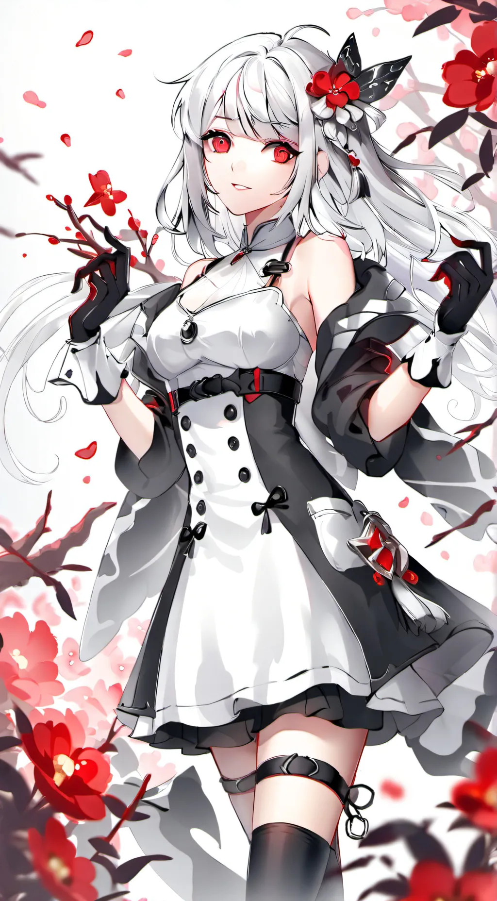 ai character: LOVE X UPPERMOONS  background