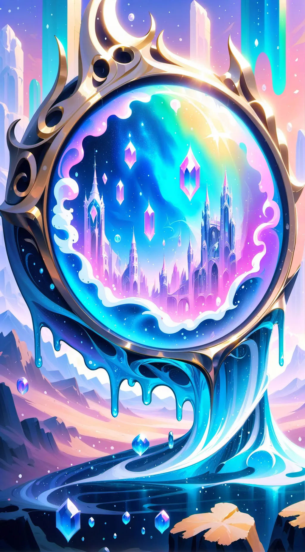 ai character: Descendants  background