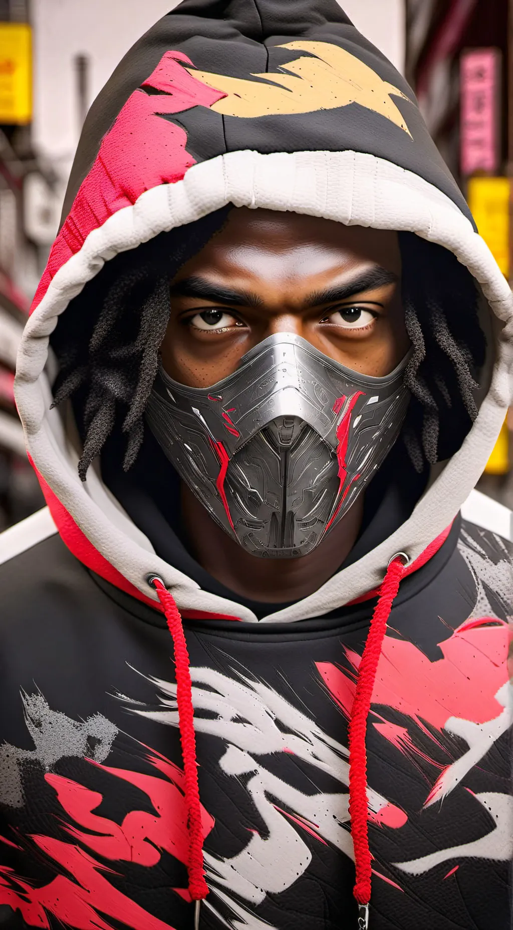 ai character: Hood background