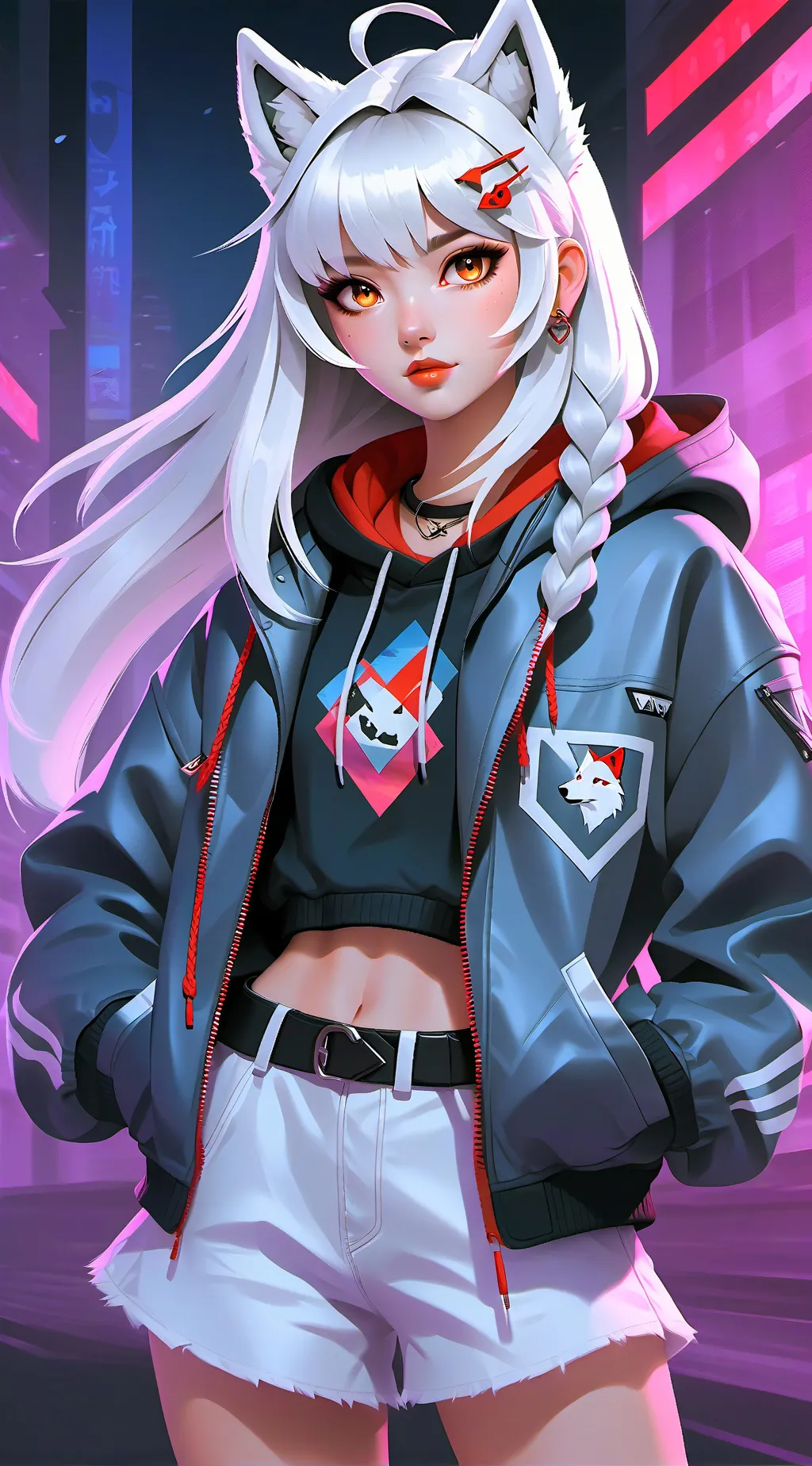 ai character: Lexi background