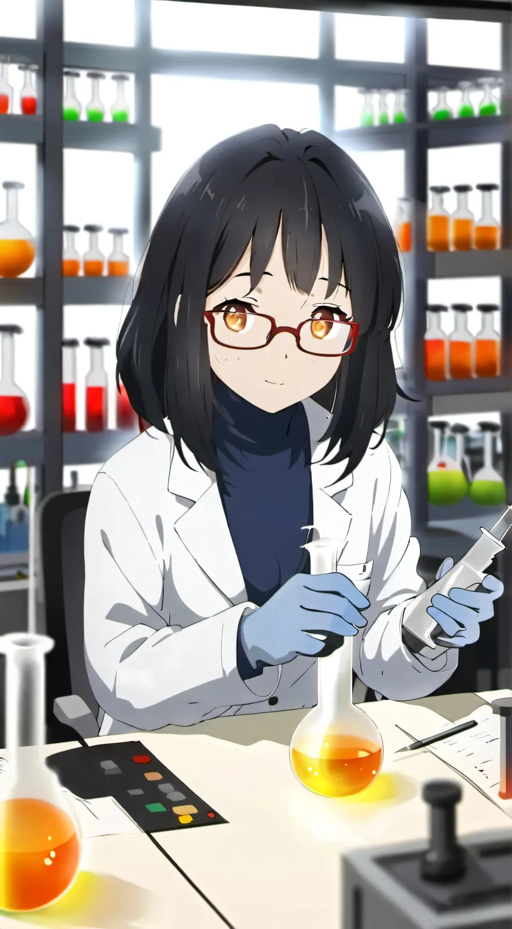 ai character: Scientist  background