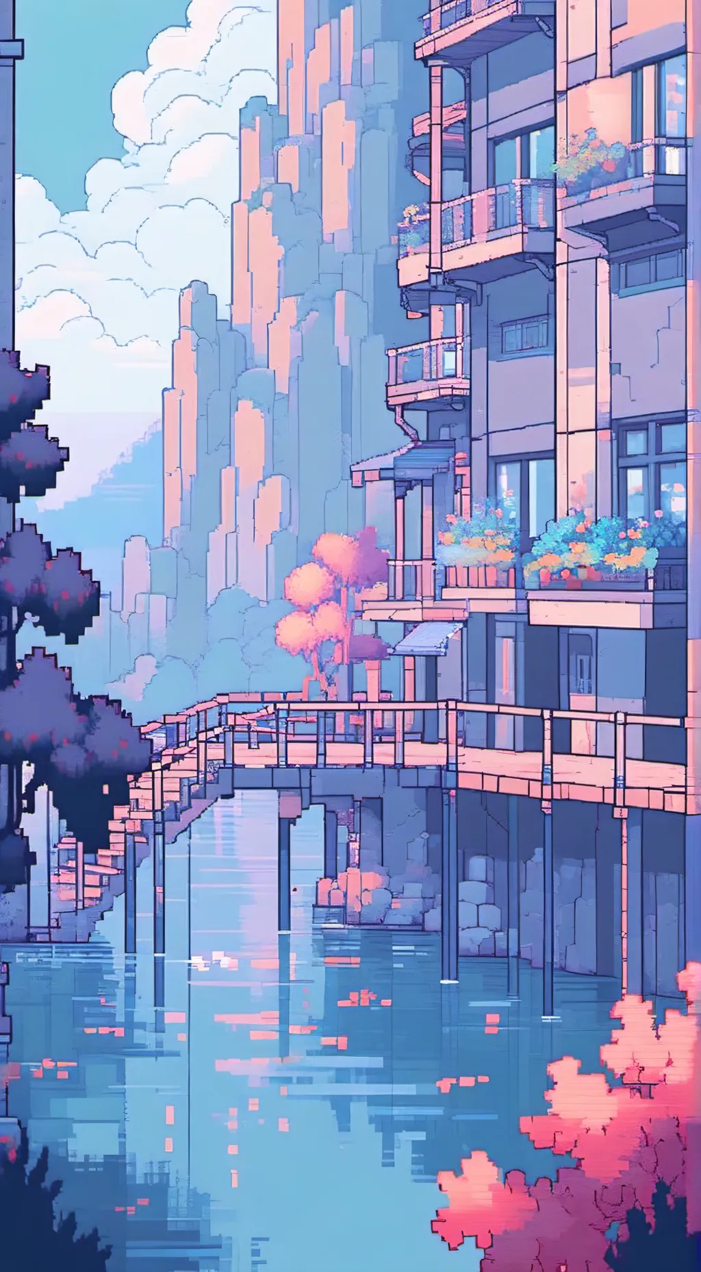 ai character: relaxation  background