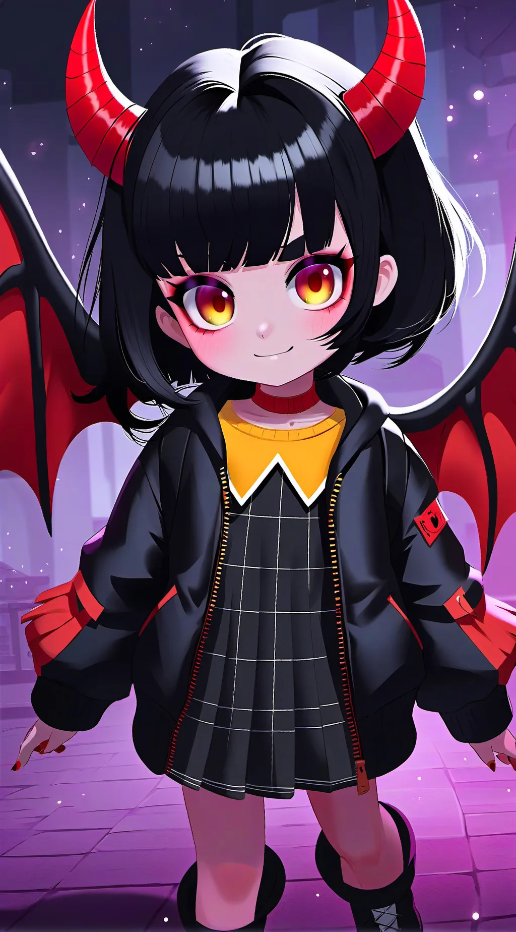 ai character: sus FNAF cassidy background