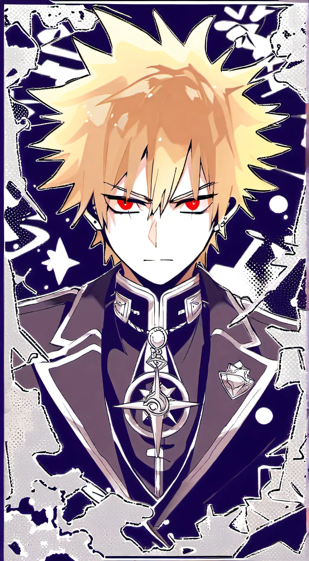 ai character: Bakugo background