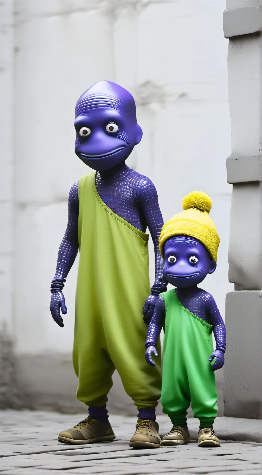 ai character: TRASH GROW A GARDE background