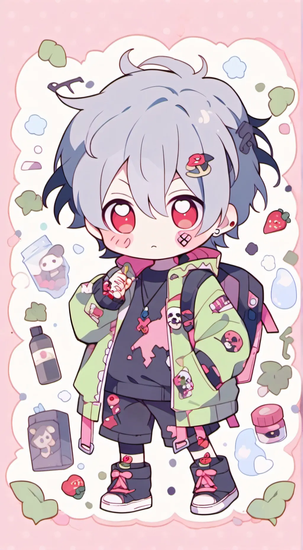 ai character: ★Zombi3 Apolips★ background