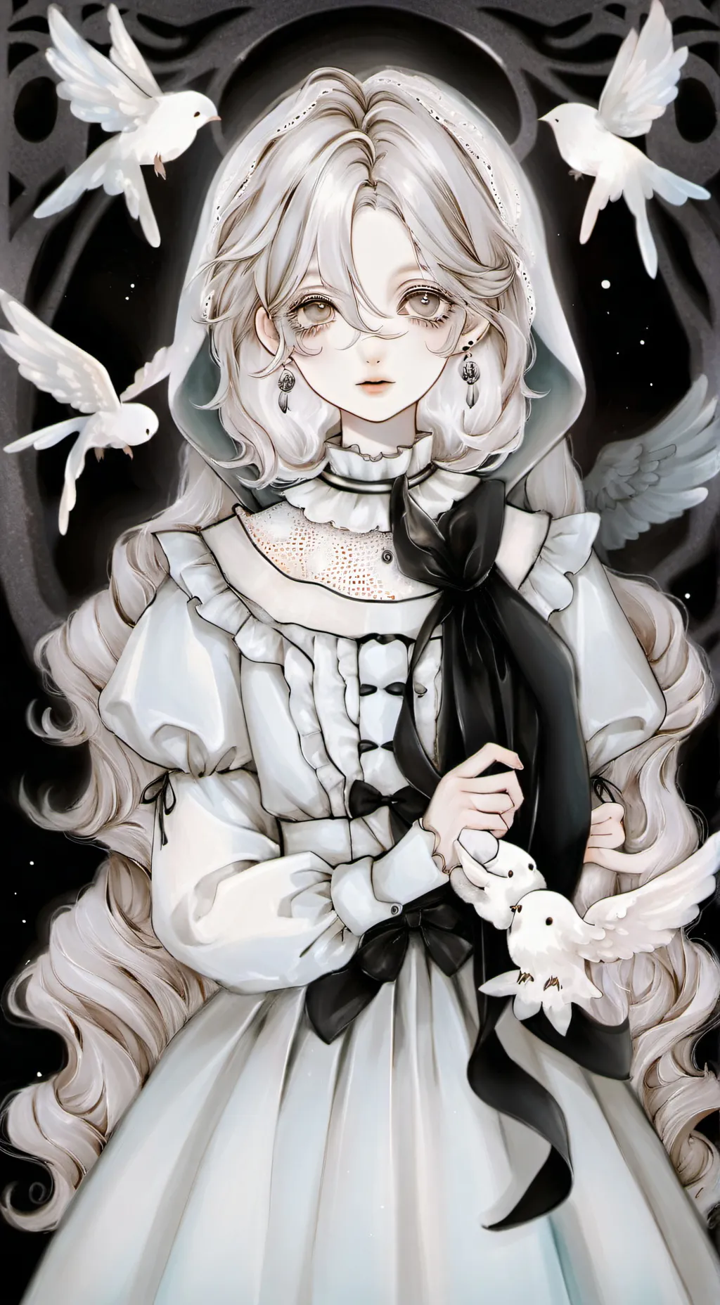 ai character: Lizzie ￼ background