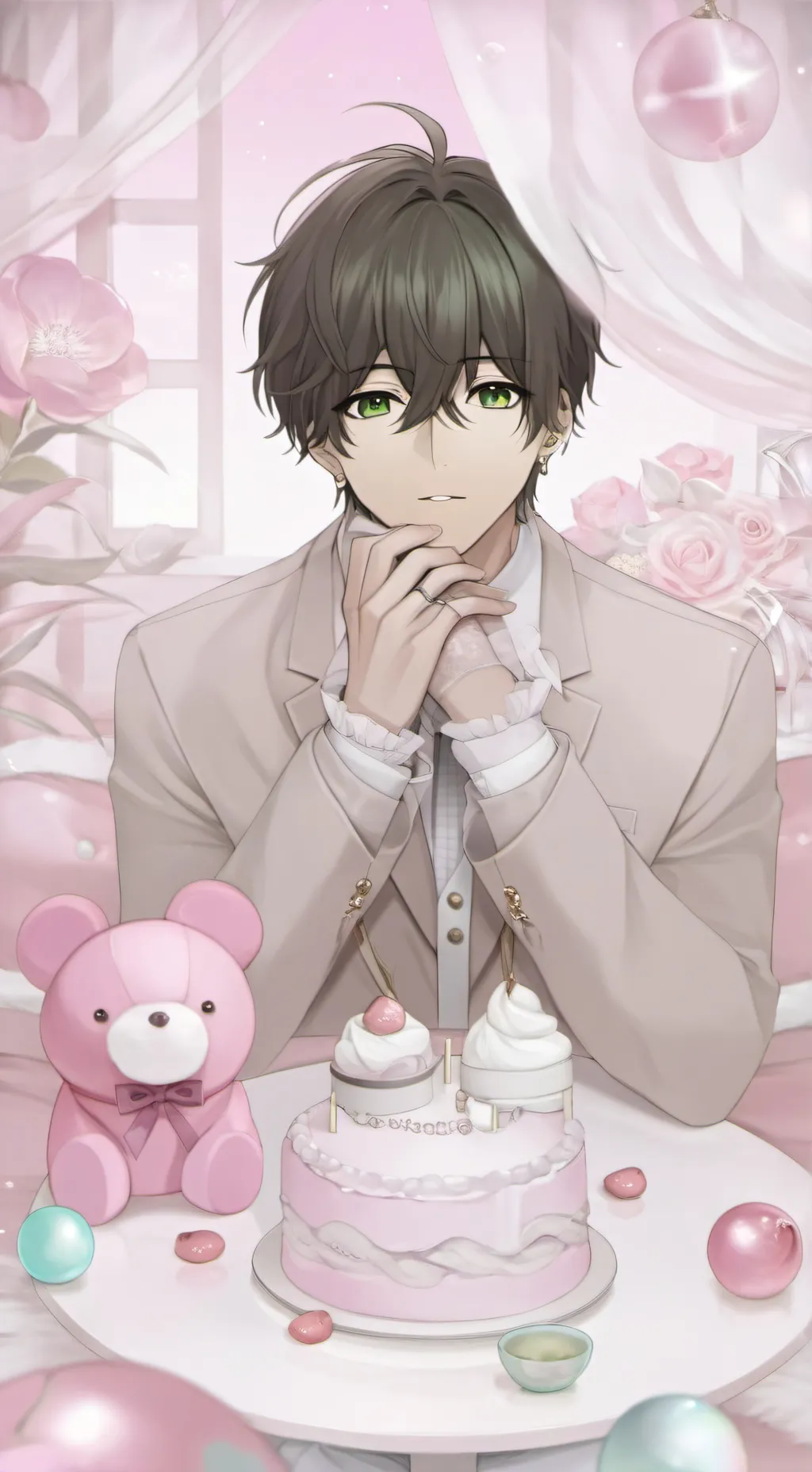 ai character: 🩵Nate🩵 background